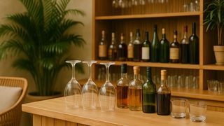 Our Urban Oasis::Drinks and Snacks